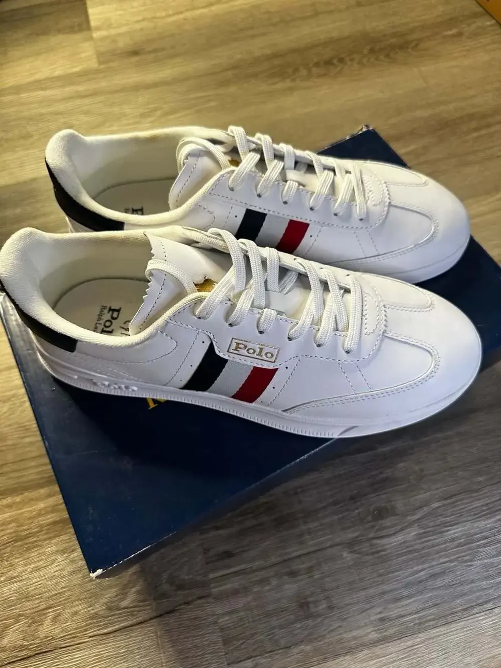 Polo Ralph Lauren Men's Heritage Aera Leather Sneakers